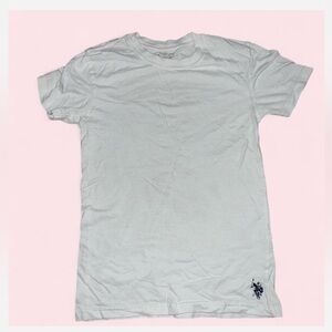 U.S. Polo Assn. White Short Sleeve Tee